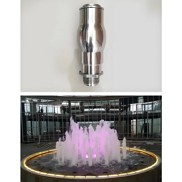 Artwatershow European ice aerated spray head fountain nozzle water jet water fountain nozzle