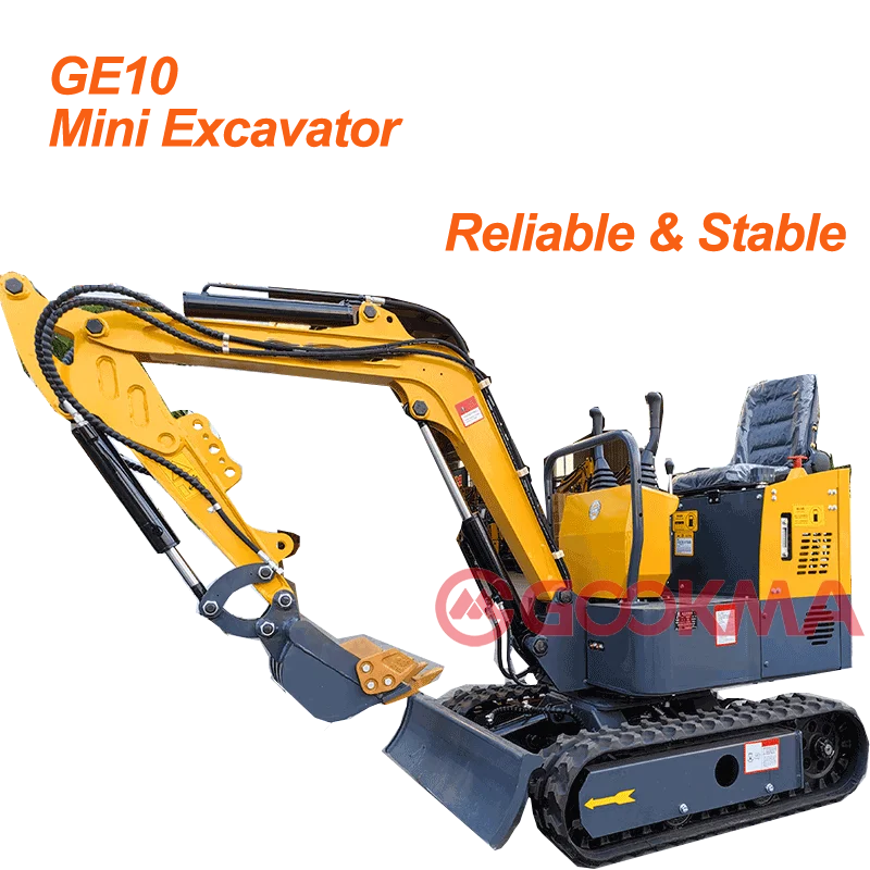 small excavator  mini crawler excavator Mini Excavator Crawler Backhoe with thumb Garden Farm Site