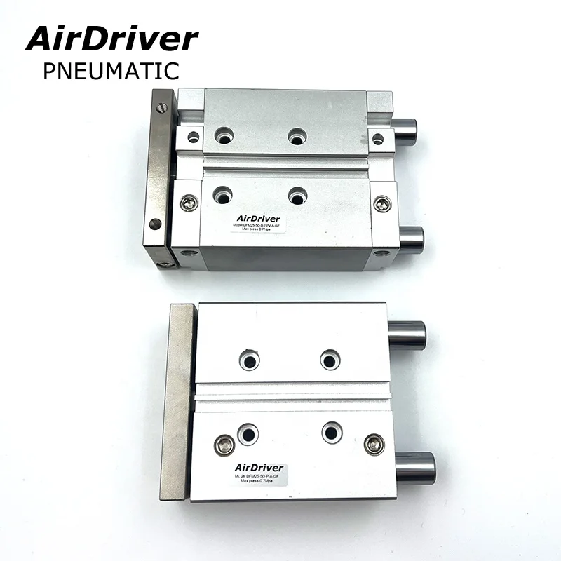 Compact Guide Driver Pneumatic Cylinder DFM Series double acting Air Cylinder