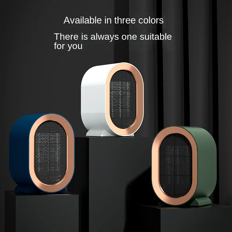 Good Selling Fan Room Table Office Energy Saving Hand Mini Portable Ceramic 800W Hot Air PTC Home Electric Heaters