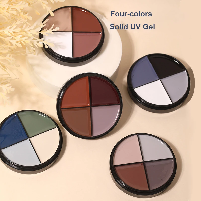 Professional UV Gel OEM Painting Gel Polish in Jar Custom Logo 5ml Soak Off UV LED Drawing Gel For Nail Art Manicure