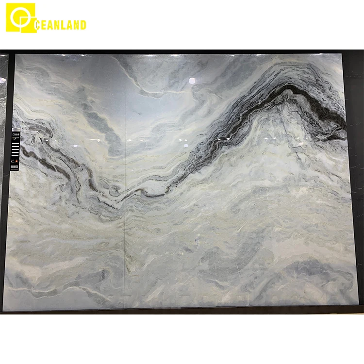 factory white marble background wall tile sintered stone large slab