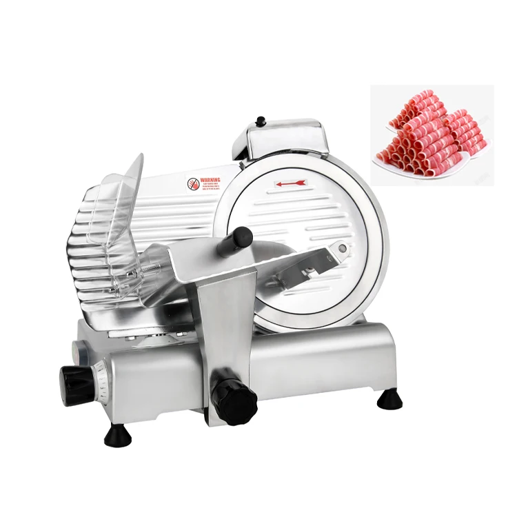 Stainless Steel Cooked Meat Slicer Slicing Machine For Meat Restaurant