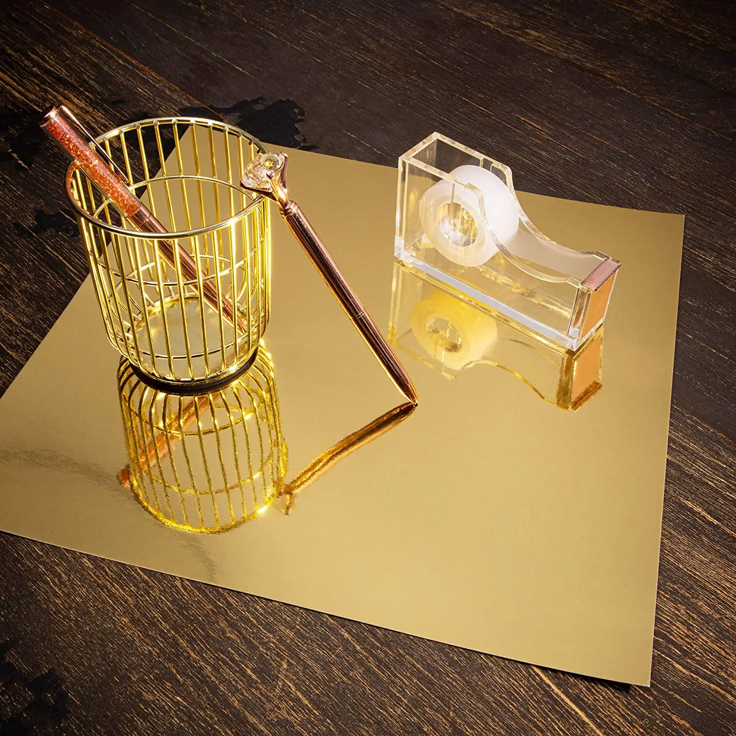 
2021 hot sell embossed metallized paper 