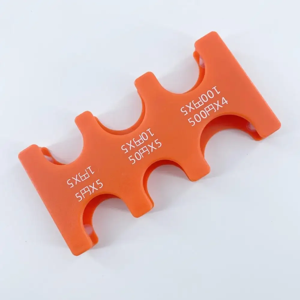 Hot selling Classic Japanese Coin Holder Card Case Organizer JPY Coin Organizer Plastic Coin Sorter Wallet for Daily Life