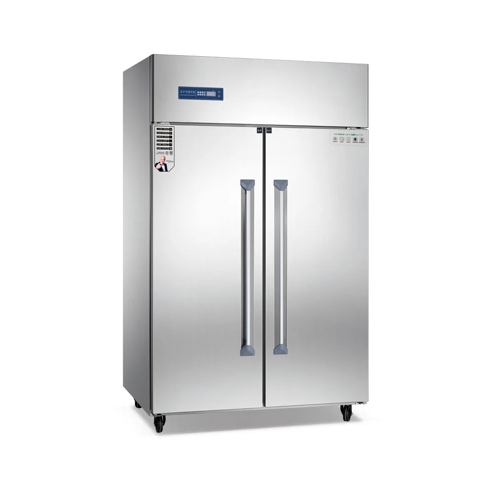 Wholesale cheap factory price commercial glass door refrigerator small commercial double glass door display refrigerator