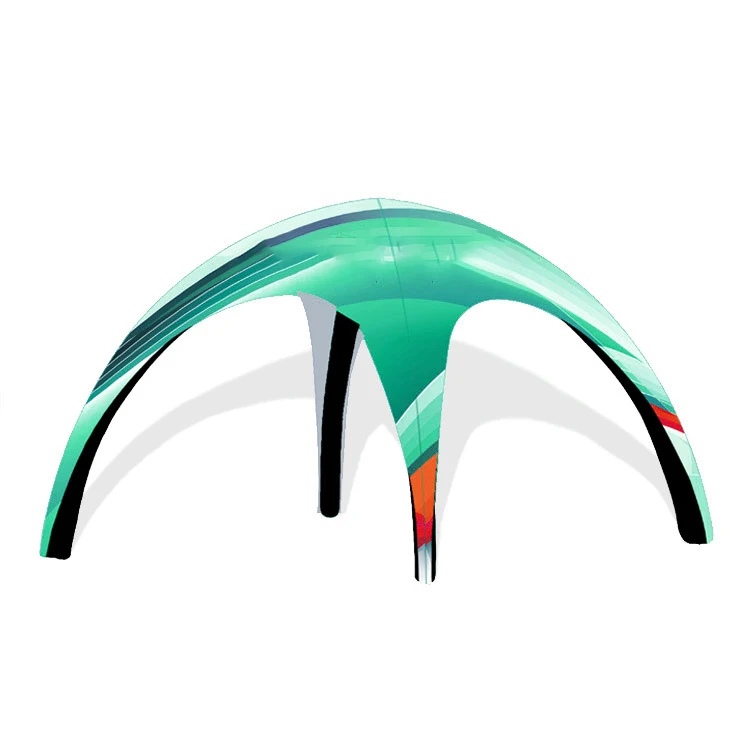 cheap custom printed outdoor gazebo shade exhibition waterproof dome inflatable tent