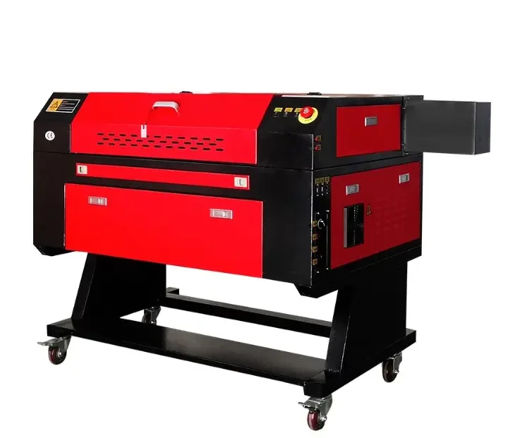 80w Co2 Laser Engraver and Cutter Machines 3D Wood Lathe Wood Router CO2 Laser Cutting Engraving Machine