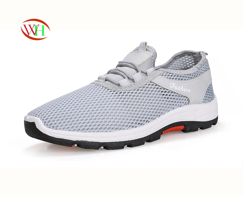 Stylish New Trend Comfortable Lace Up Causal White Sport Shoes For Men