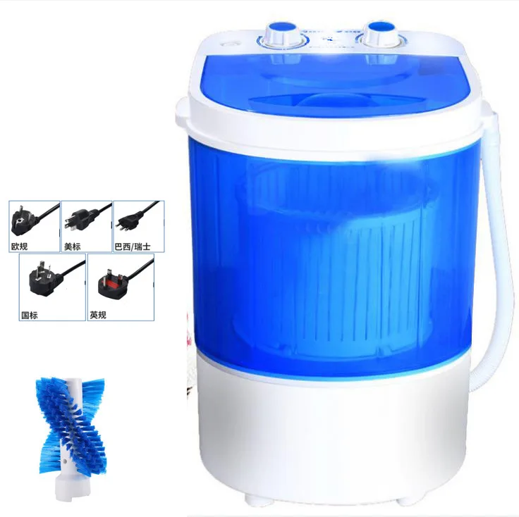 Portable Blue small washing machine shoes mini home washing machine for cleaning and washing clothes
