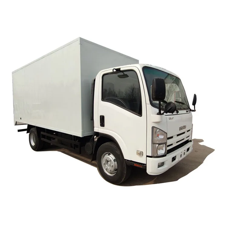 Б/у isuzu 700p 8T фургон грузовики для продажи