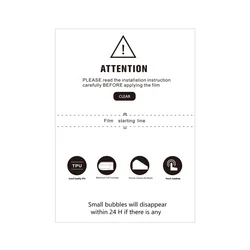 Soft TPU Sheets Mobile Phone Protective HD Hydrogel Screen Protector for Cutter Smart Film Cutting Machine