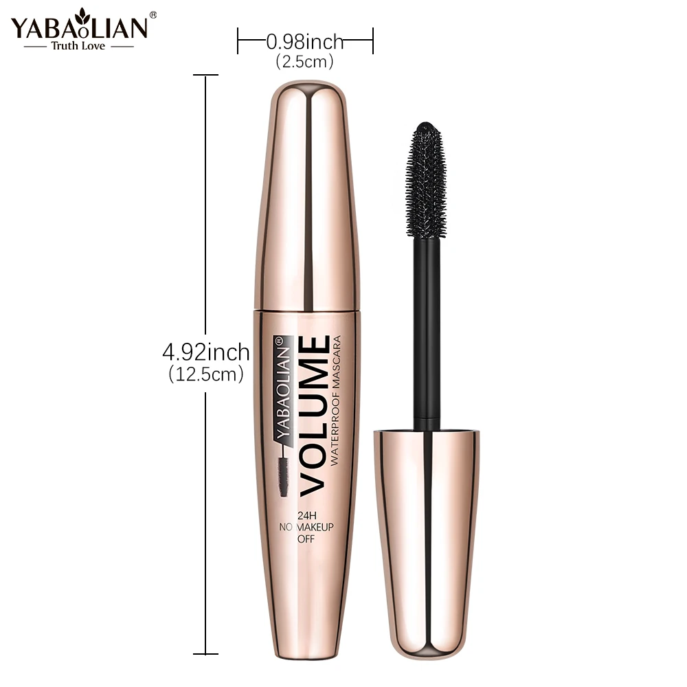 OEM/ODM Waterproof Long-lasting Black Mascara Exquisitely Thick Liquid Eyelash Lengthening Natural Full Volume Makeup