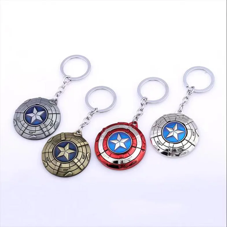 OEM Creative Marvel Series 3D Zinc Alloy Key Chain Car Key Pendant