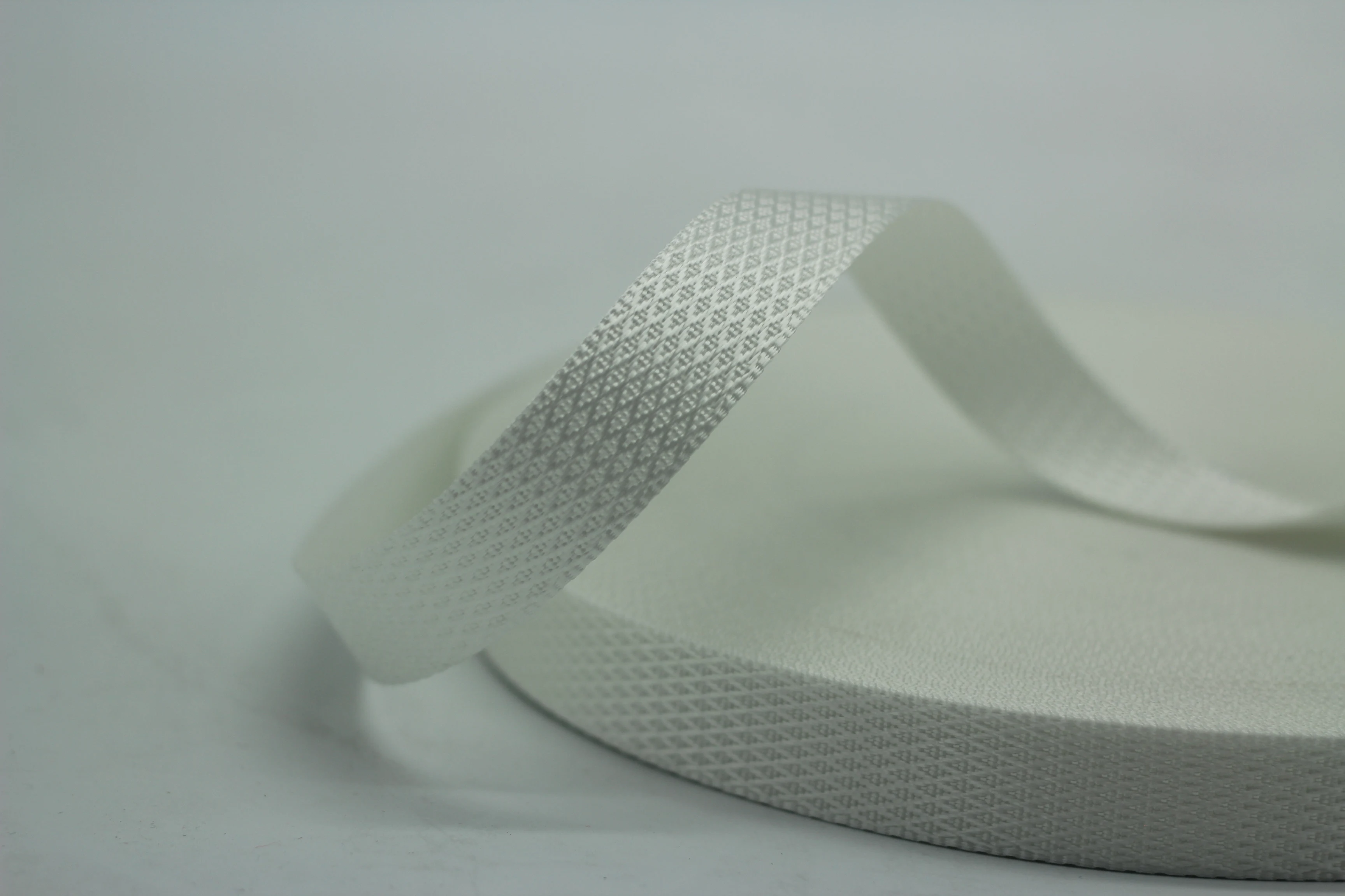 Wholesale stocks 20mm Jacquard Polyester Webbing imitation nylon Child seat belt Webbing For Bag Handles