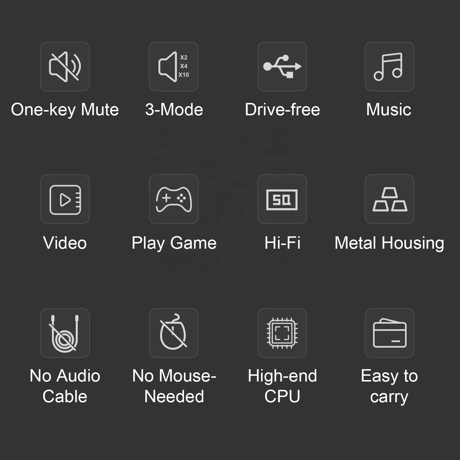 Vaydeer Computer Volume Control Knob Aluminum PC Audio Adjuster Switch USB Volume Controller for Win7/8/10/MAC