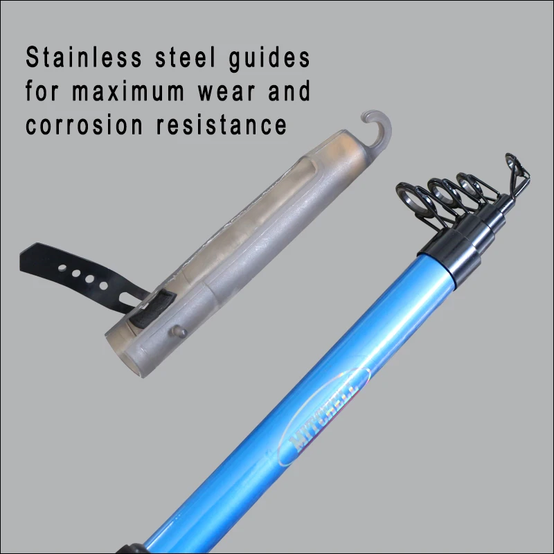 1.5m/1.8m/2.1m/2.4m/2.7m/3m/3.6m cheap hot sell portable carry Telescopic Spinning Rods