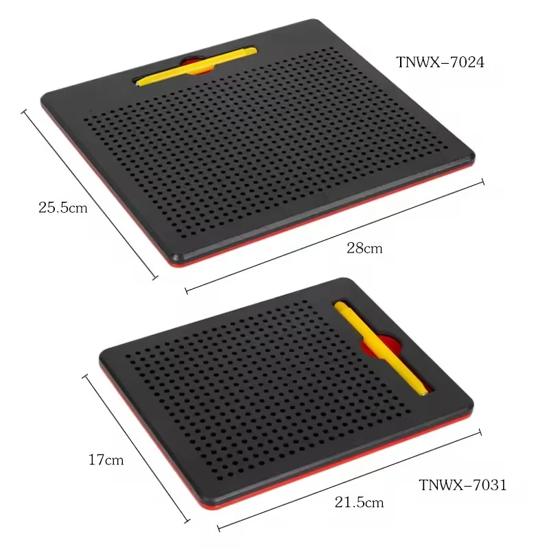 MAGNETIC BEADS DRAWING BOARD WITH MAGNETIC PEN AND PUZZLE educational toys for kids