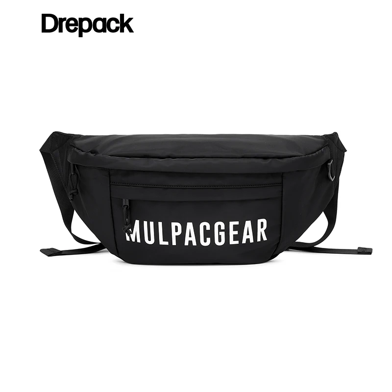 Popular Fashion Waist Fanny Bags Waterproof Nylon Custom Logo Fanny Pack Bum Bag