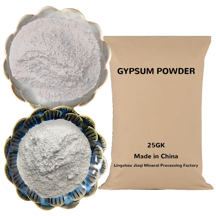Gypsum powder used construction white cement