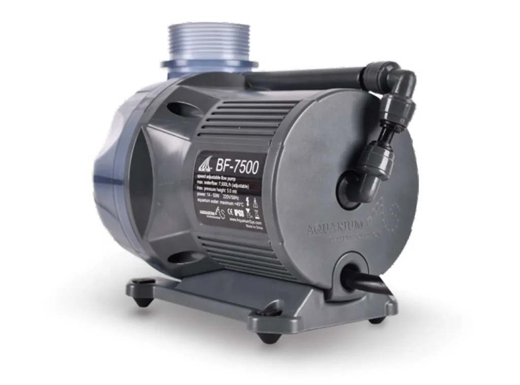 Water Pump BF-11000 A.S. Blue Fin Pump Ceramic Shaft with Pump Chamber Self-cleaning Design High-efficiency Super Silent