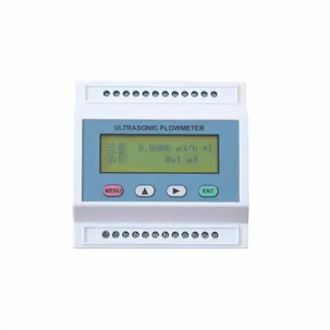 Wall mounted inline ultrasonic flowmeter digital water flow meter ultrasonic flow meter low cost
