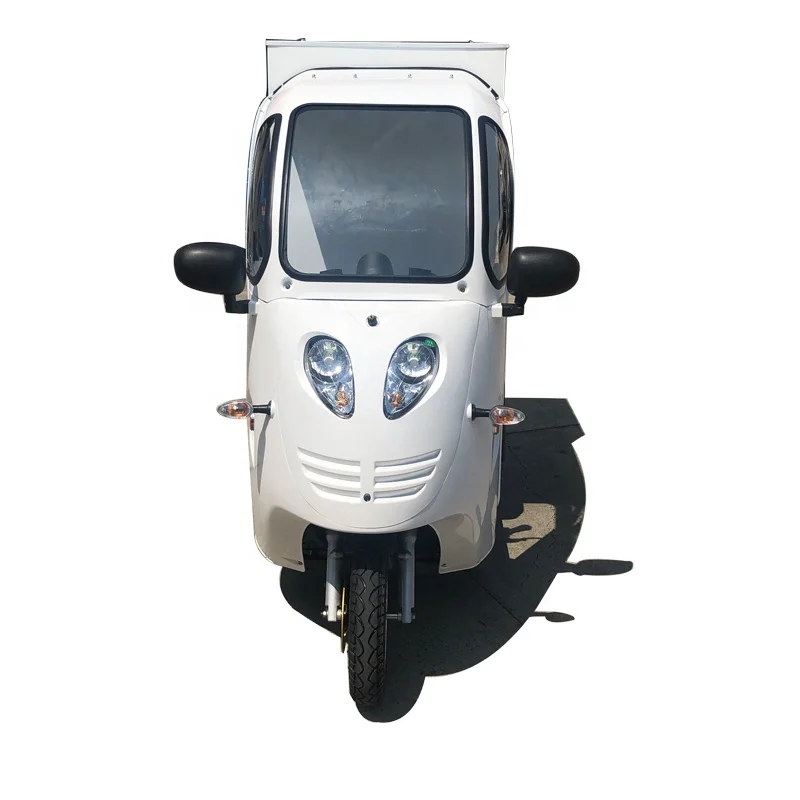 Hot Sale Chinese Fully Enclosed Electric 3 Wheel Motorcycle Cabin Taxi Tricycles