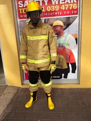 Including Fireman Jacket fire pants firefighting helmet fire gloves fire boots firefighter protective suit