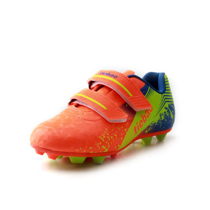 
Professional Kids athletic outdoor shoes boys spike soccer shoes 