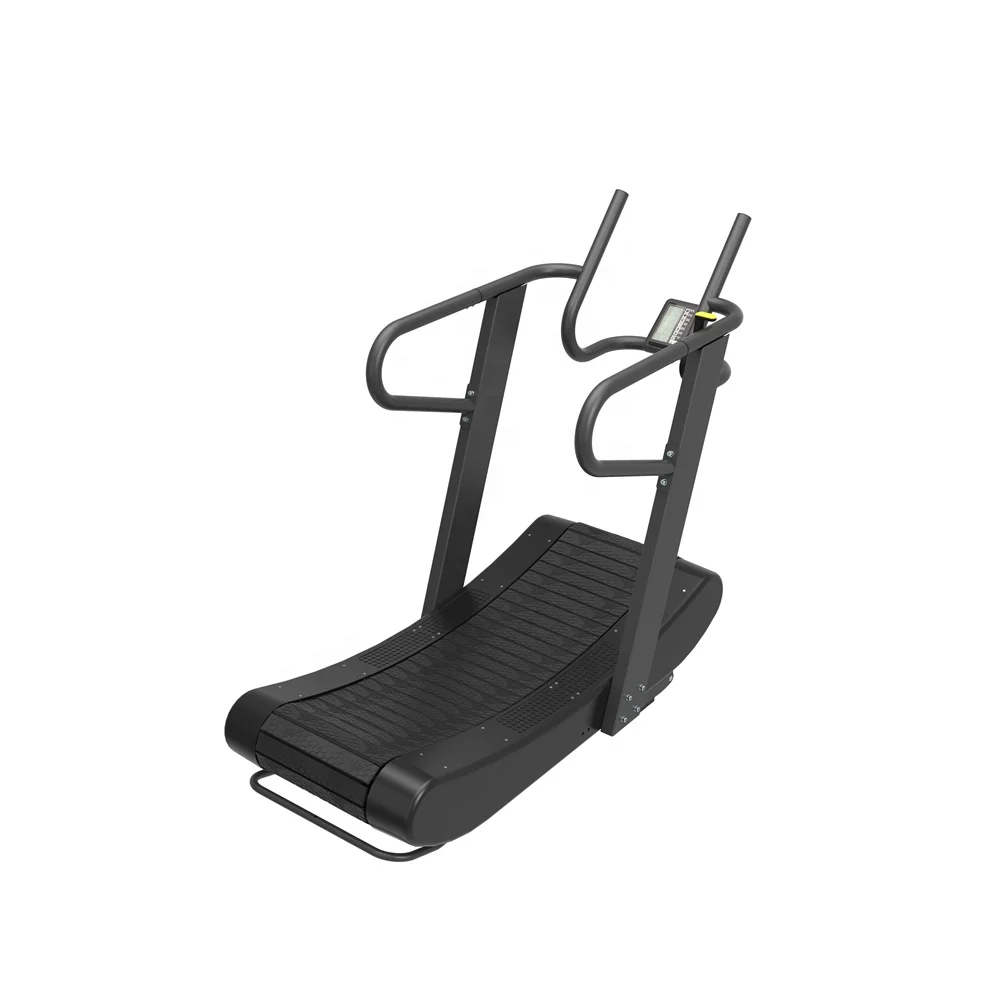 Wholesales Commercial gym equipment Curved Treadmill Self Power Treadmills