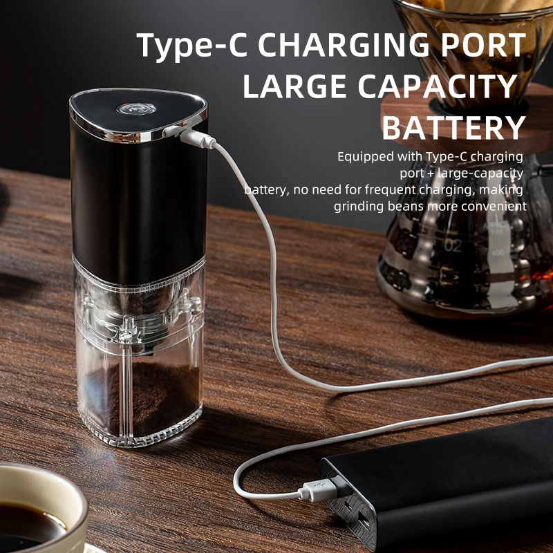 High Performance Stainless Steel Grinding Core Coffee Grinder Portable Mini Grinder Small Electric Coffee Grinder