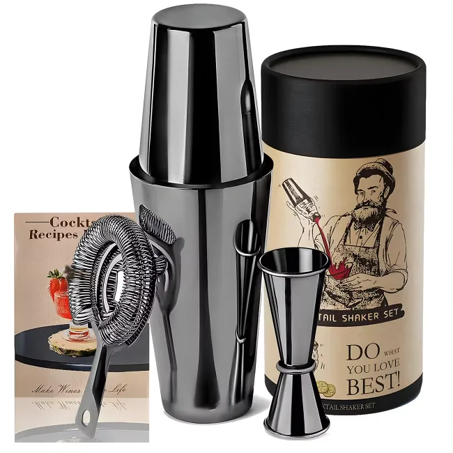 3 piece Kit de bartender Koriko Boston Shaker Shaker Cocktail Bar tools Bar shakers Mixology Martini Shakers Cocktail shakers