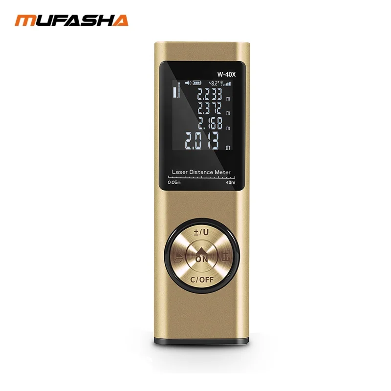 Mufasha W-40X 40 м мини ручка Тип Цифровой измерительная лента лазерный модуль для измерения расстояния