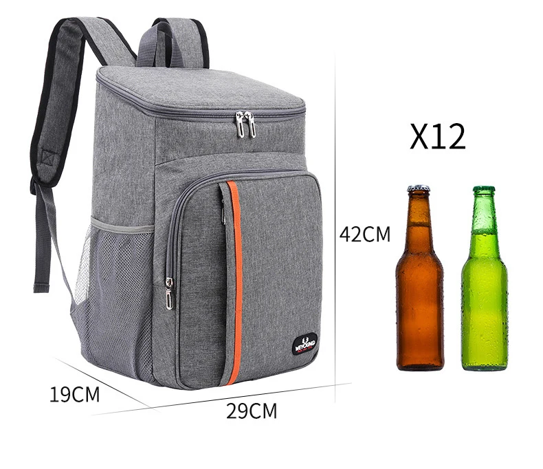 2021 Wholesale Shoulder Insulation Bag Outdoor Ice Pack Thickening Insulation Backpack Leakproof Picnic Bag