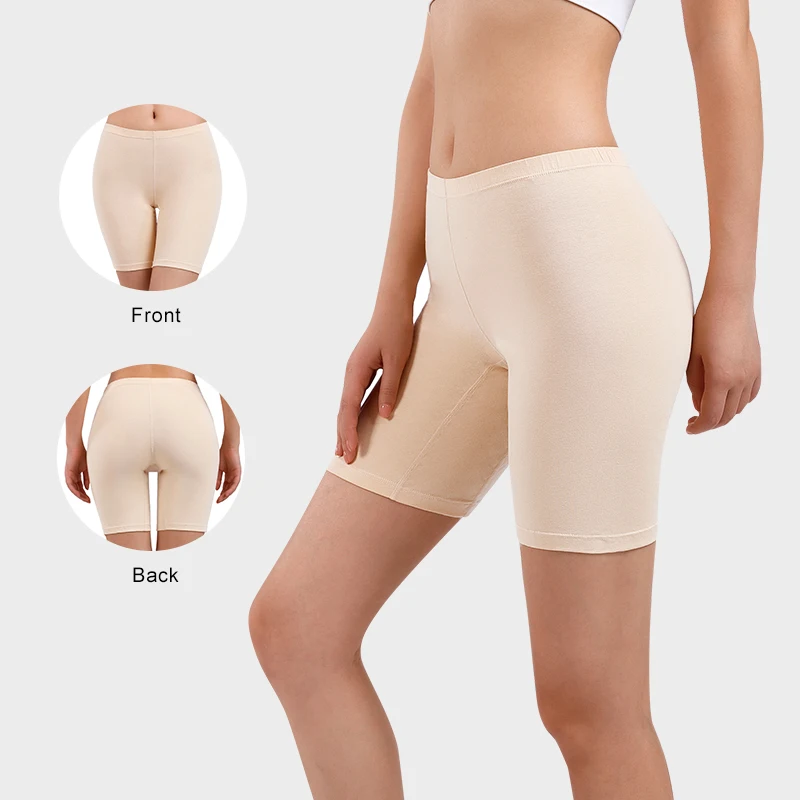 Оптовая цена на заказ трусики boyshort женские дышащие хлопковые шорты со средней талией нижнее белье
