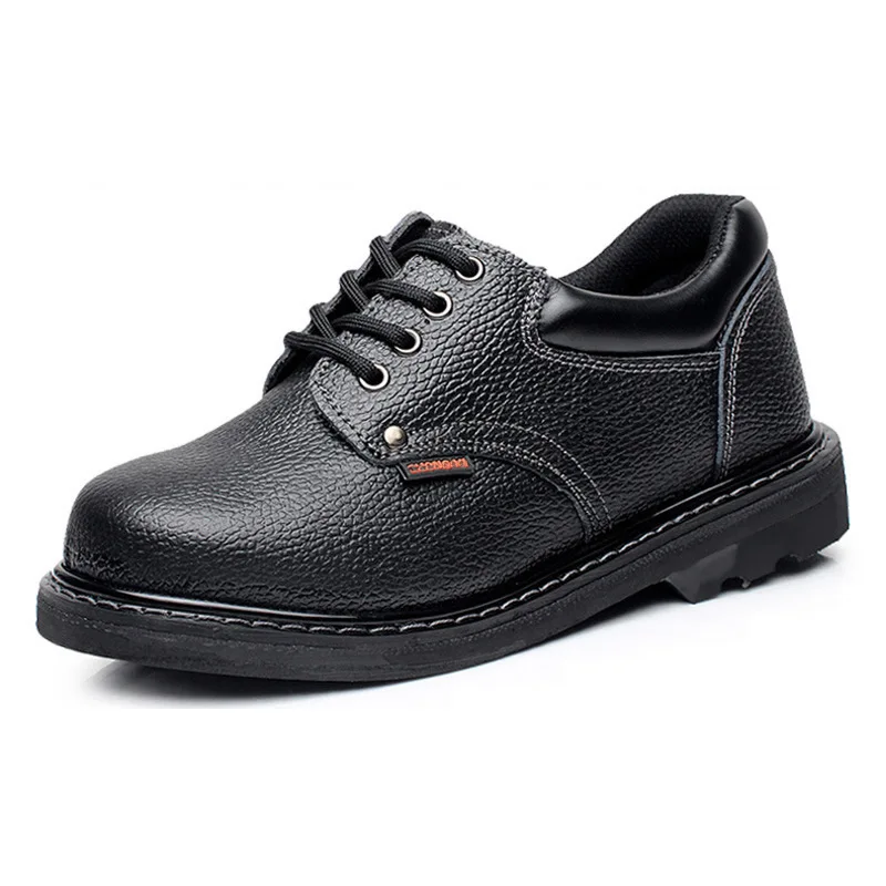 Fashionable indestructible steel toe safety shoes construction site shoes office work shoes
