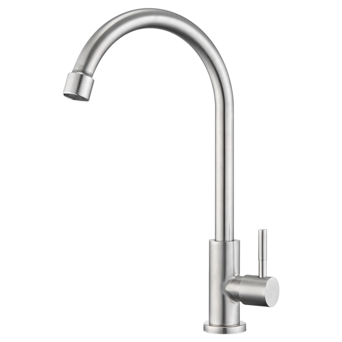 Single drinking water faucet kitchen filter faucet black