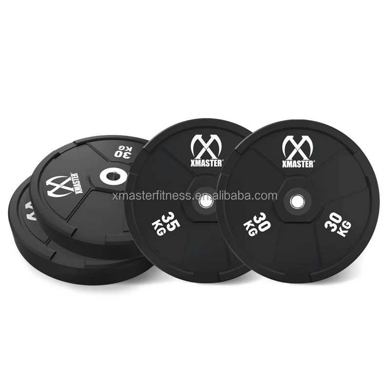 heavy weight bumpers with 660mm diameter rubber bumper plate for overloading deadlifts