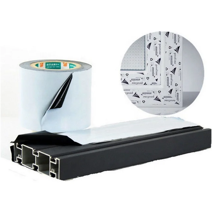 New Product Customization Pe Black And White Protective Film For Aluminium profile