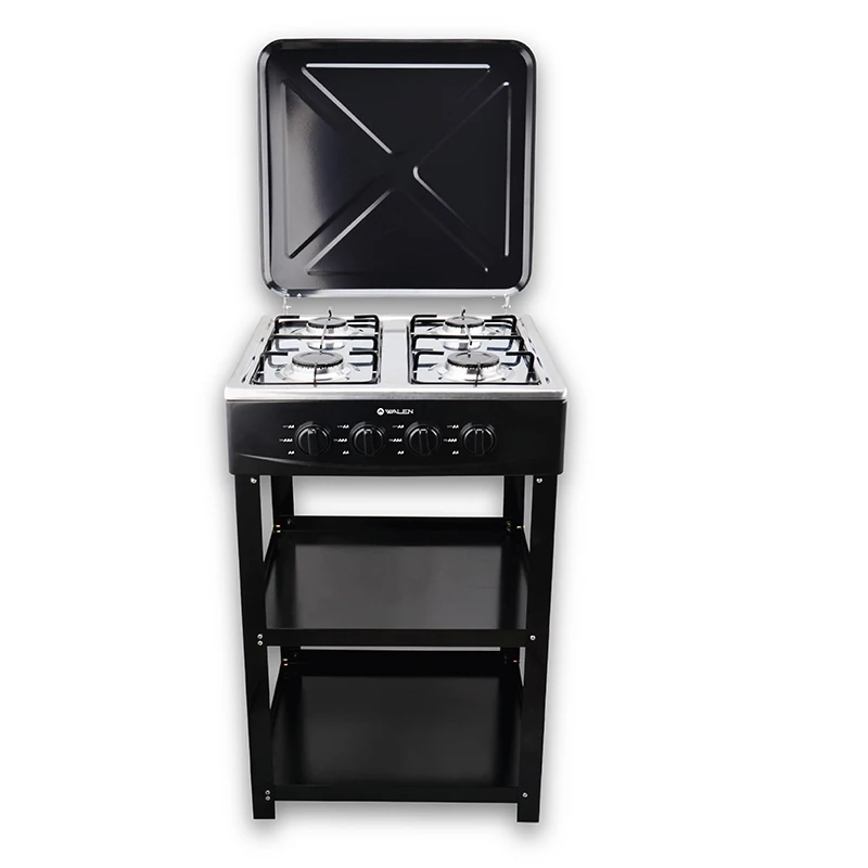 Столешница из нержавеющей стали материал железный лист опрыскивают газовая плита 4 конфорки кухонная газовая плита