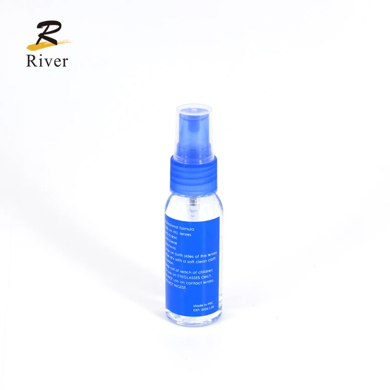Wholesale Cheap Optical Lenses Care Product Screen Glasses Cleaning Liquid Anti Fog Eyeglass Cleaner Spray