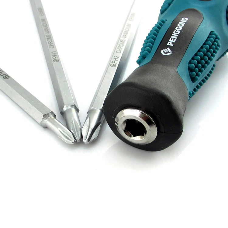 Combination Steel Dual purpose Screwdriver Sets hand tool Household tool sets 3pcs a set Chrome Vanadium