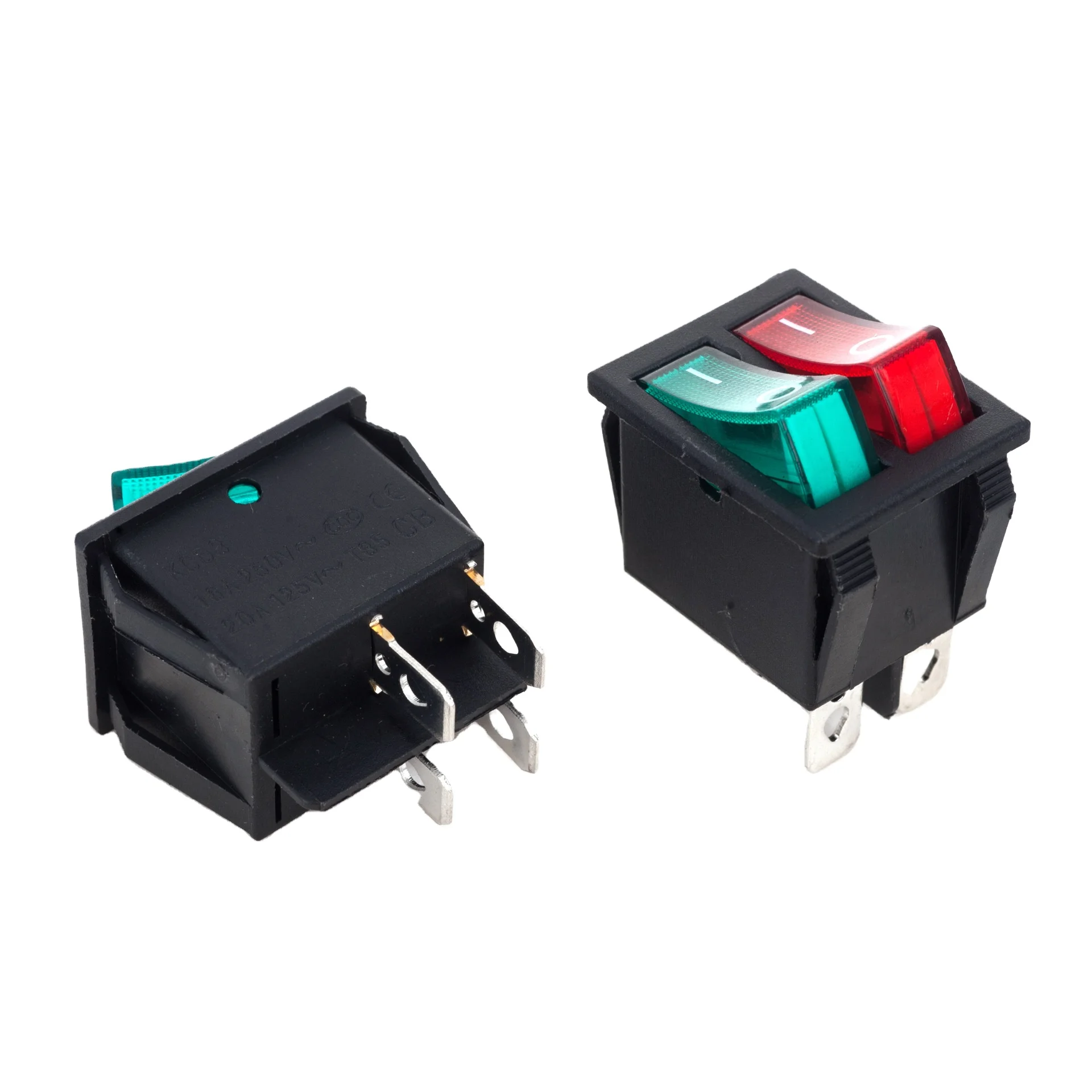 Big current 30A 250VAC welding machine kcd4 rocker switches