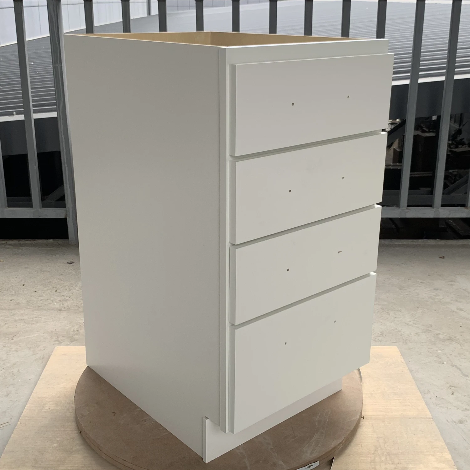 Capstone Public Area HPL wood cabinet