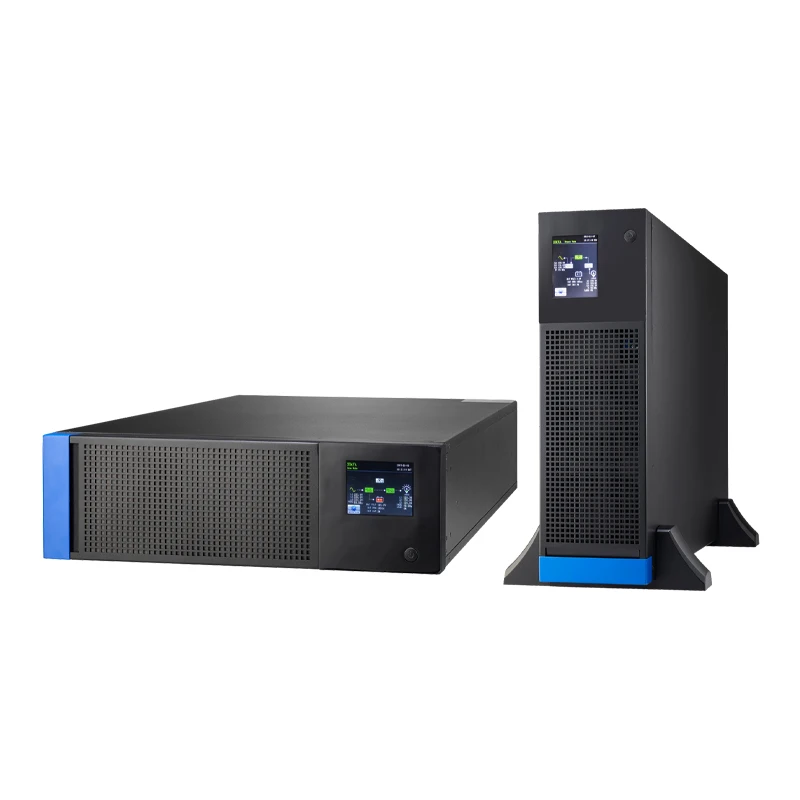 cwups High Quality G 2U Rack Mount 10KVA 20KVA 3 Phase UPS Power Supply Backup with Internal/External Battery