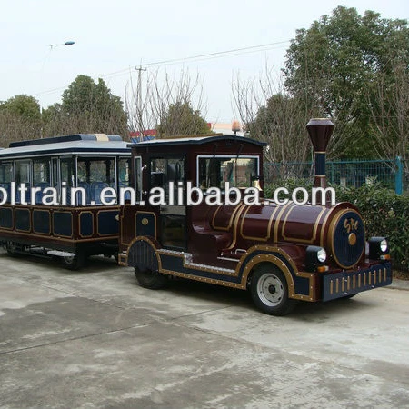
Outdoor Children Kiddies Kids Diesel Sightseeing Tourist Mini Outdoor Amusement Park Trackless Road Train For Sale 