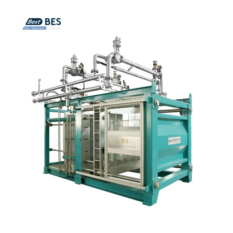 EPS Expanded Polystyrene Shape Moulding Molding Machine For Vegetable Fish  Box Helmet Blood Test Tube Assembly Parts Cornice