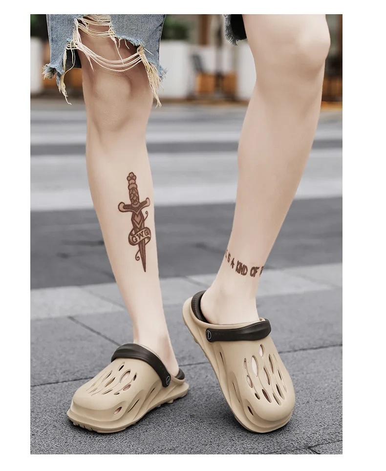 Beach Shoes Outdoor Non-slip Men Slipper Sandals Bath Summer eva Sports Slides Slippers 2024 For Men High Quality Man For Boys