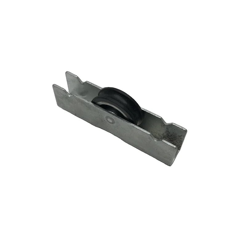 garruchas South America  aluminio RUEDA PARA VENTANA single nylon bearing roller galvanized iron sliding window wheel roller