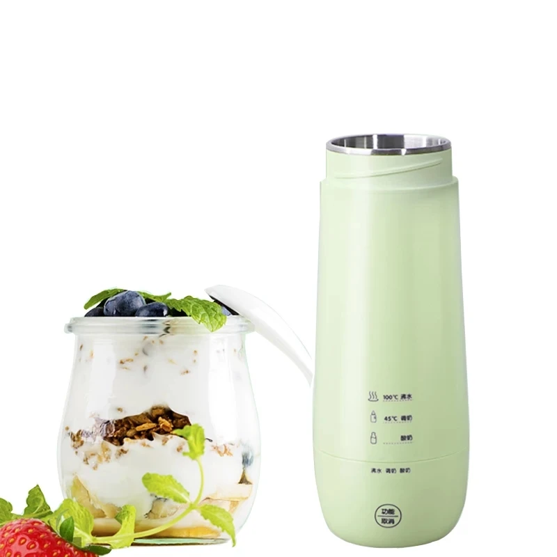 Новинка 2021, многофункциональная электрическая чашка для горячей воды, портативная мини-чашка для йогурта, маленькая чашка для йогурта